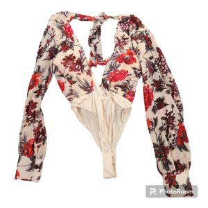 Floral bodysuit